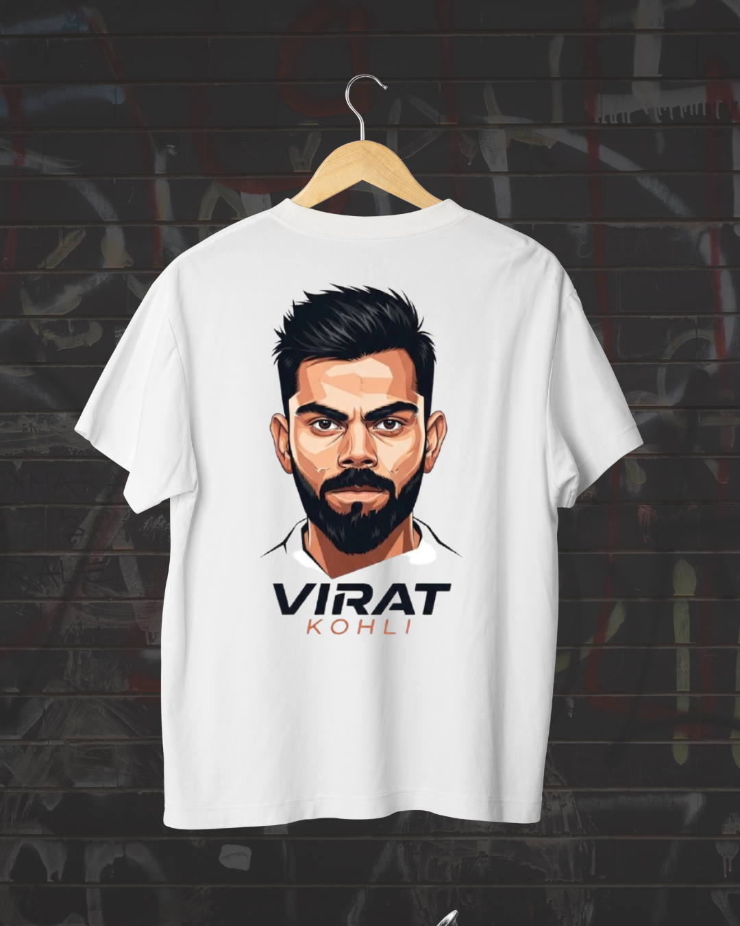 Virat Kohli King Edition T-Shirt for Men | Cricket Lover Graphic Tee | Stylish Casual Wear